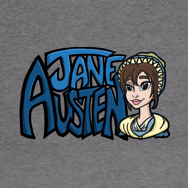 Jane Austen Drawing by pembertea